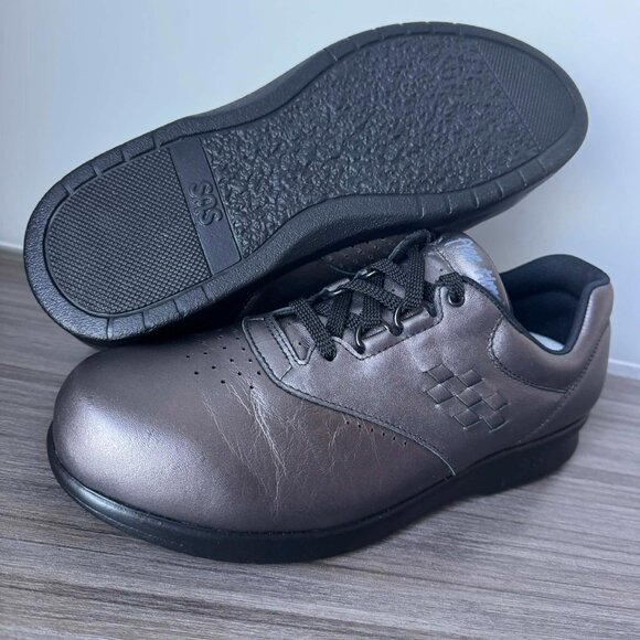 SAS Freetime Women's Lace Up Shoes Size 8.5 M $185 in Santolina Gray - Picture 4 of 11
